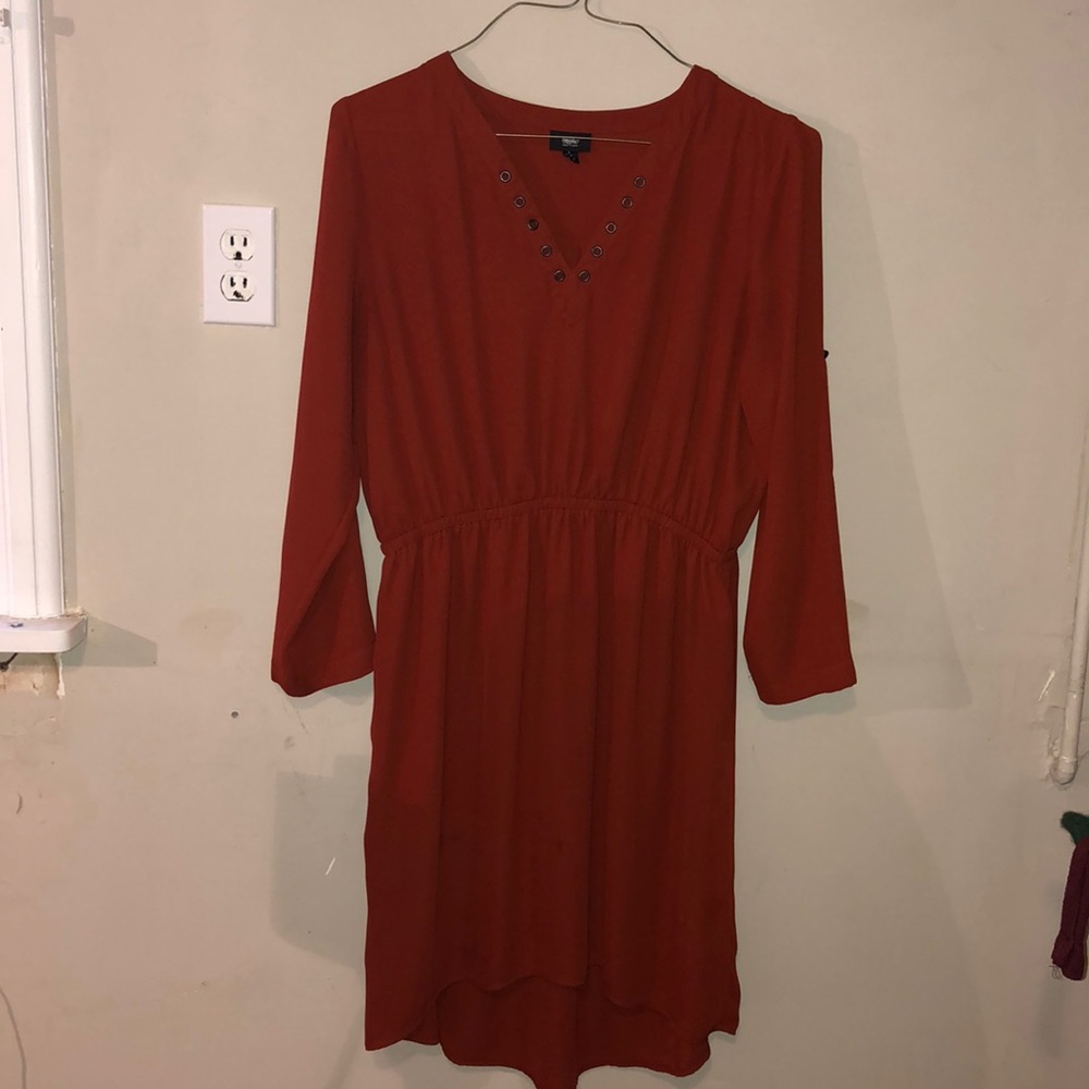 Mossimo dark orange casual dress